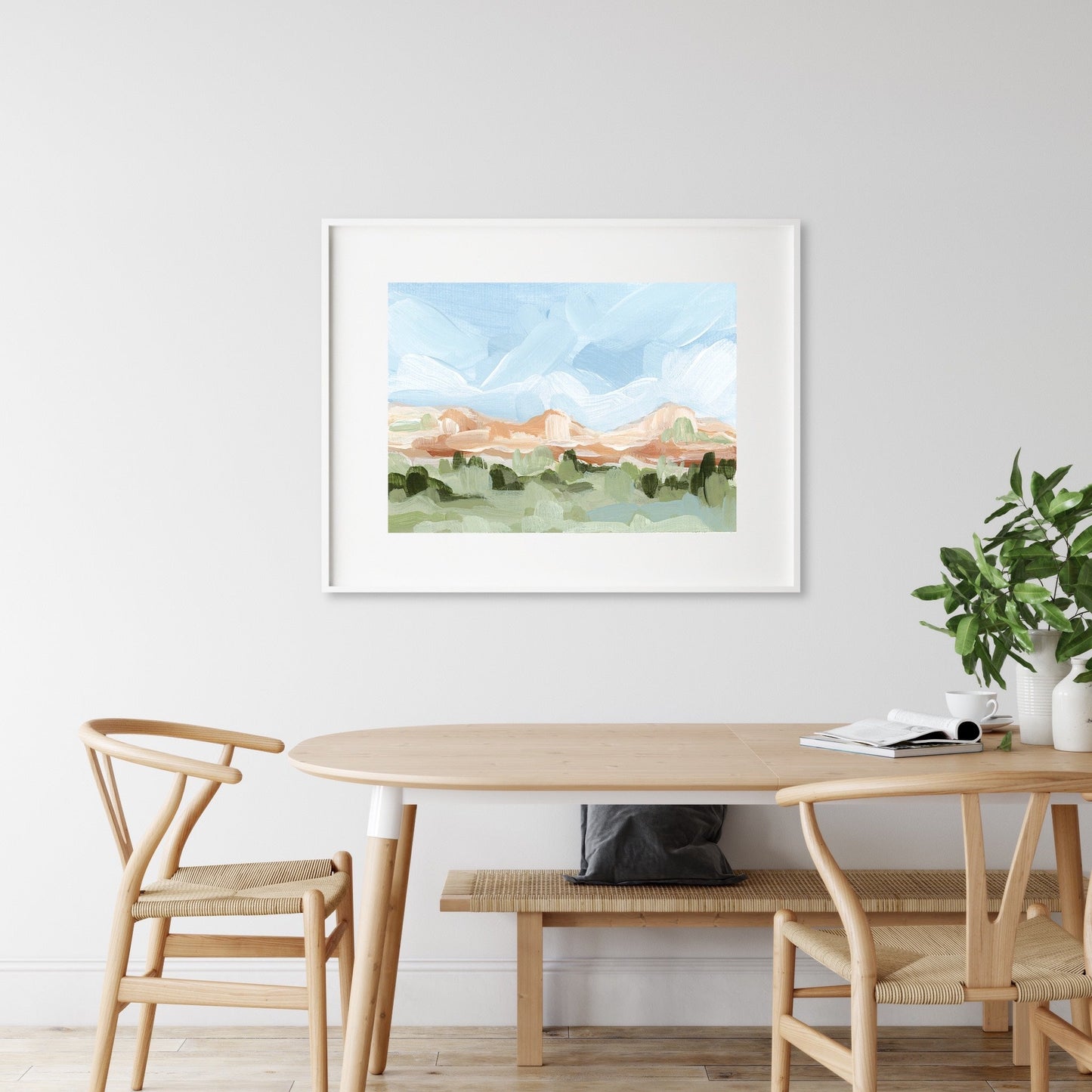 ’Grand Junction’ Art Print - Colorado Abstract Landscape - Artwork - Grand Junction - Mesa