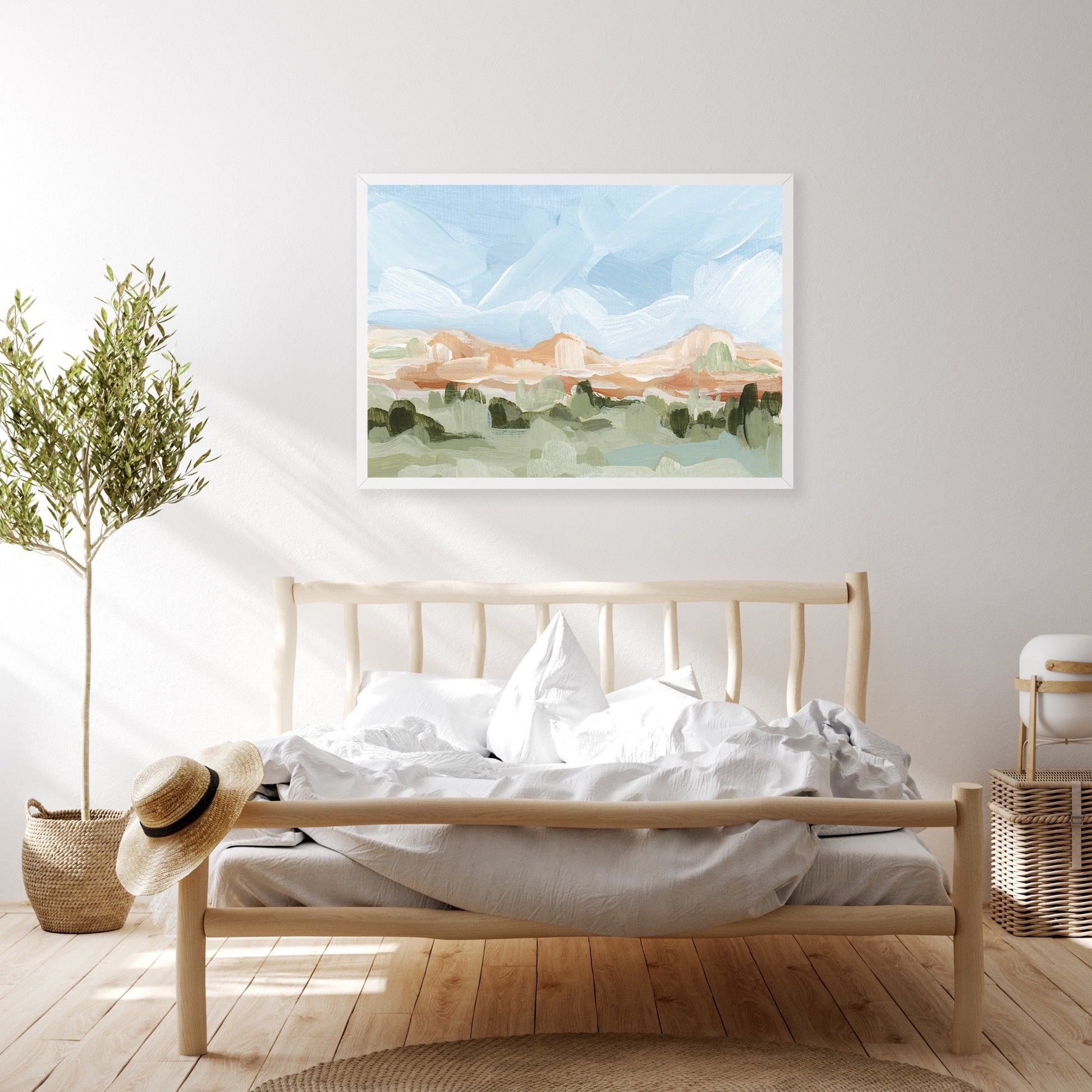 ’Grand Junction’ Art Print - Colorado Abstract Landscape - Artwork - Grand Junction - Mesa