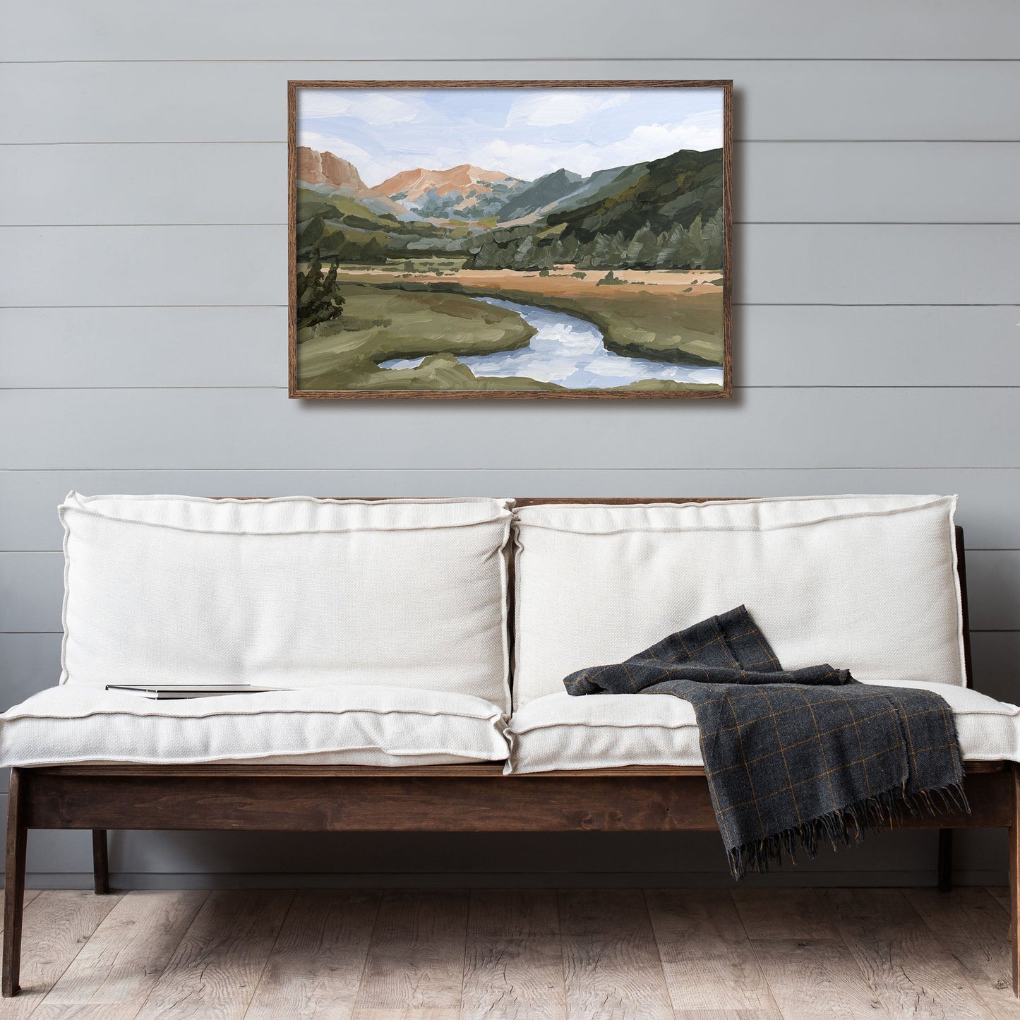 ’Grand Lake’ Art Print - Colorado Mountain Wall - abstract - Artwork - Autumn