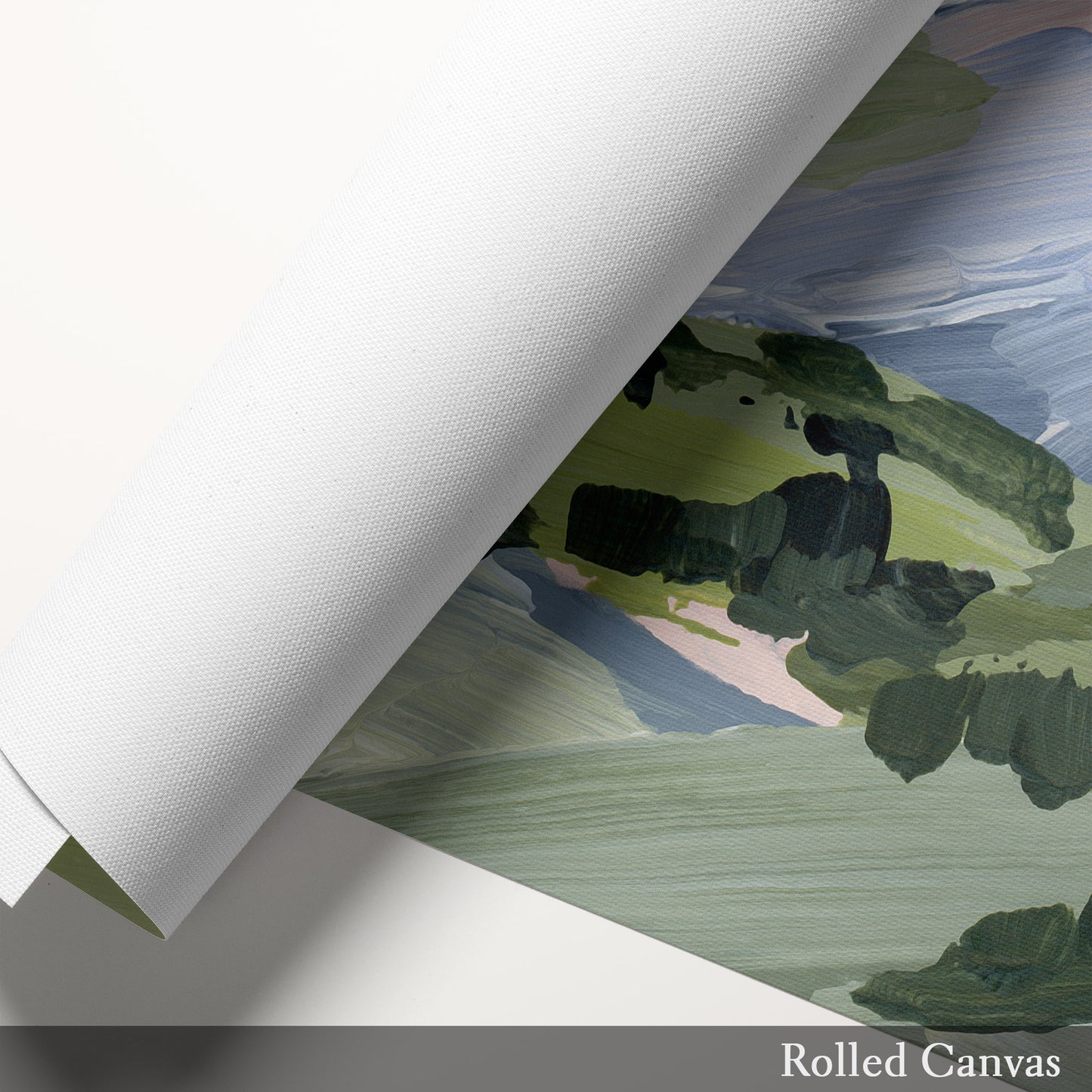 Kunstdruck „Zuhause im Tal“