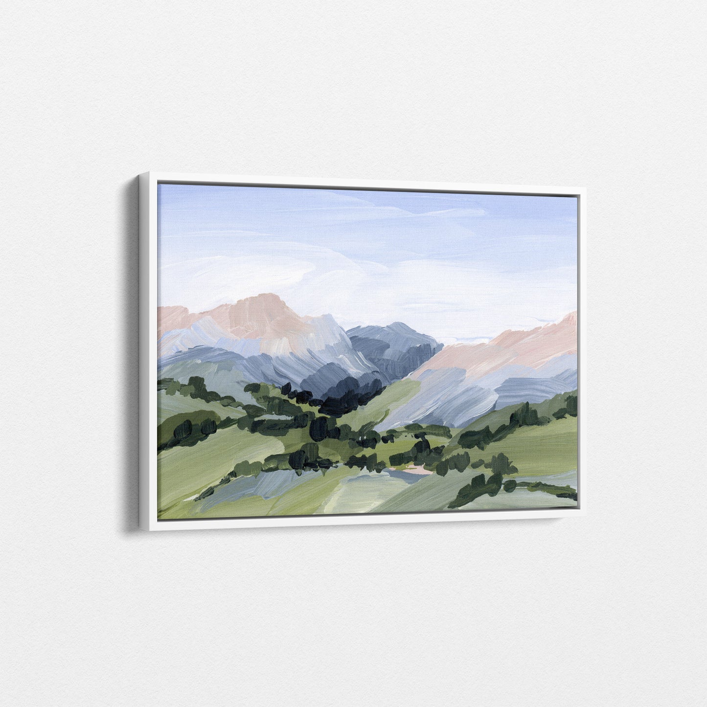 Kunstdruck „Zuhause im Tal“