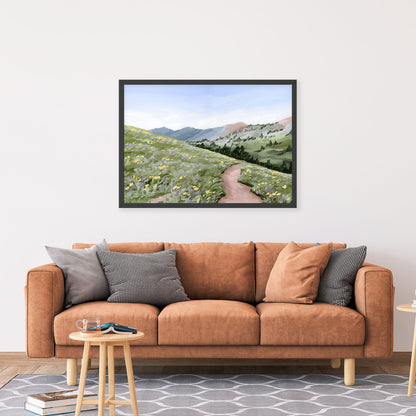 ’High Meadow’ Art Print - Utah Landscape Wall - abstract - Artwork - Flower - Flowers