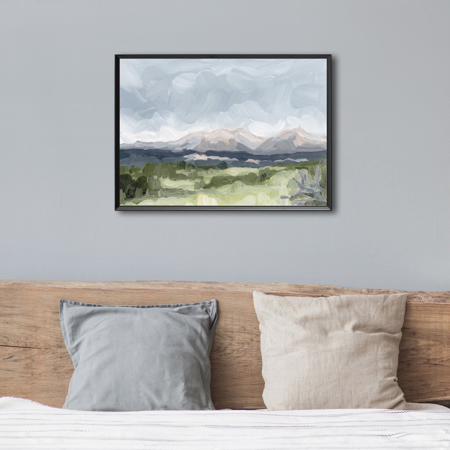 ’Home in the Valley’ Art Print - Buena Vista Colorado Wall - Artwork - Springs