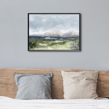 ’Home in the Valley’ Art Print - Buena Vista Colorado Wall - Artwork - Springs