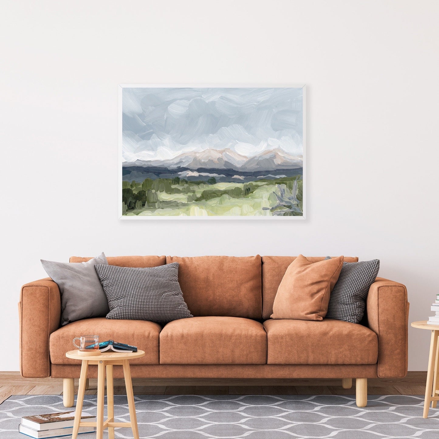 ’Home in the Valley’ Art Print - Buena Vista Colorado Wall - Artwork - Springs