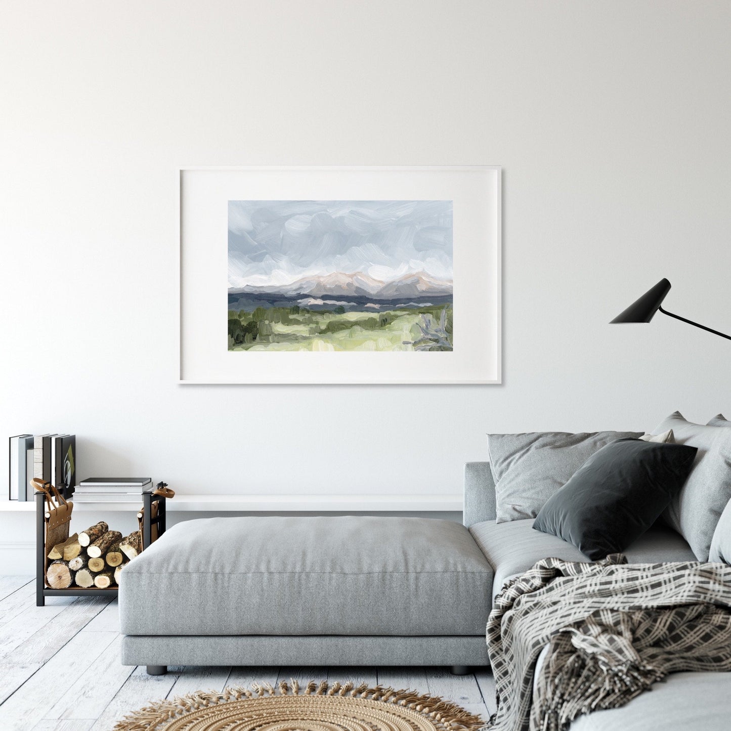 ’Home in the Valley’ Art Print - Buena Vista Colorado Wall - Artwork - Springs