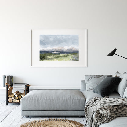 ’Home in the Valley’ Art Print - Buena Vista Colorado Wall - Artwork - Springs