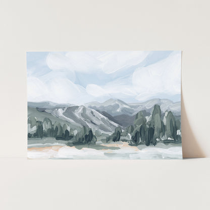 ’Keystone I’ Art Print - Paper / 5x7 in / No Frame - Keystone Colorado Ski Wall - Artwork - Landscape