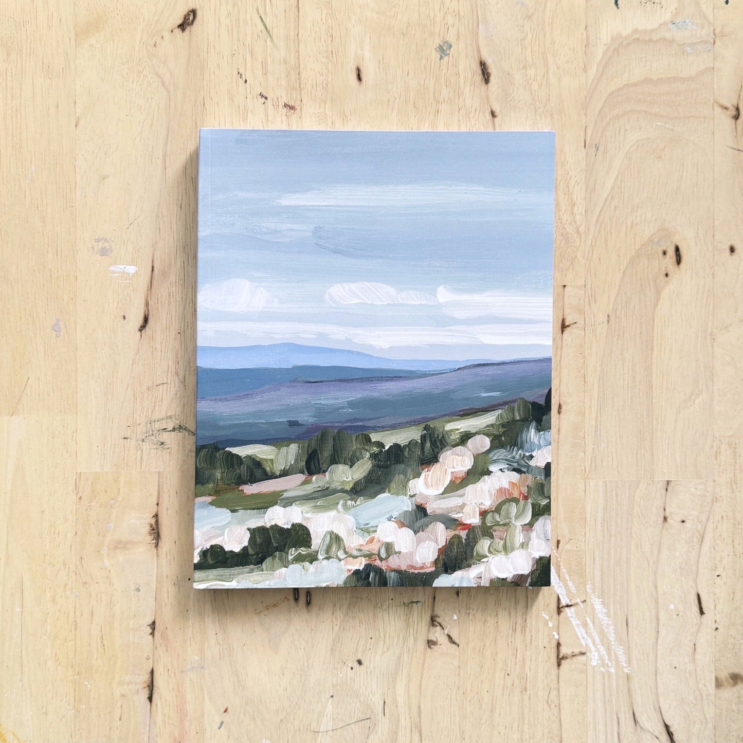 Landscape Notebook - Travel / Journal - Gifts - journal - Mountain - Mountains