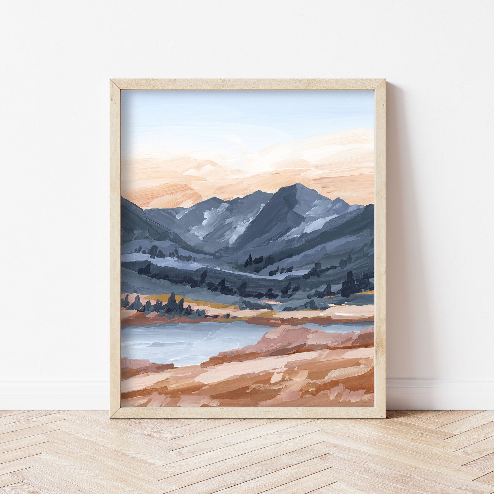 ’Last Light’ Art Print Maroon Bells Aspen Wall Artwork Colorado Fourteener