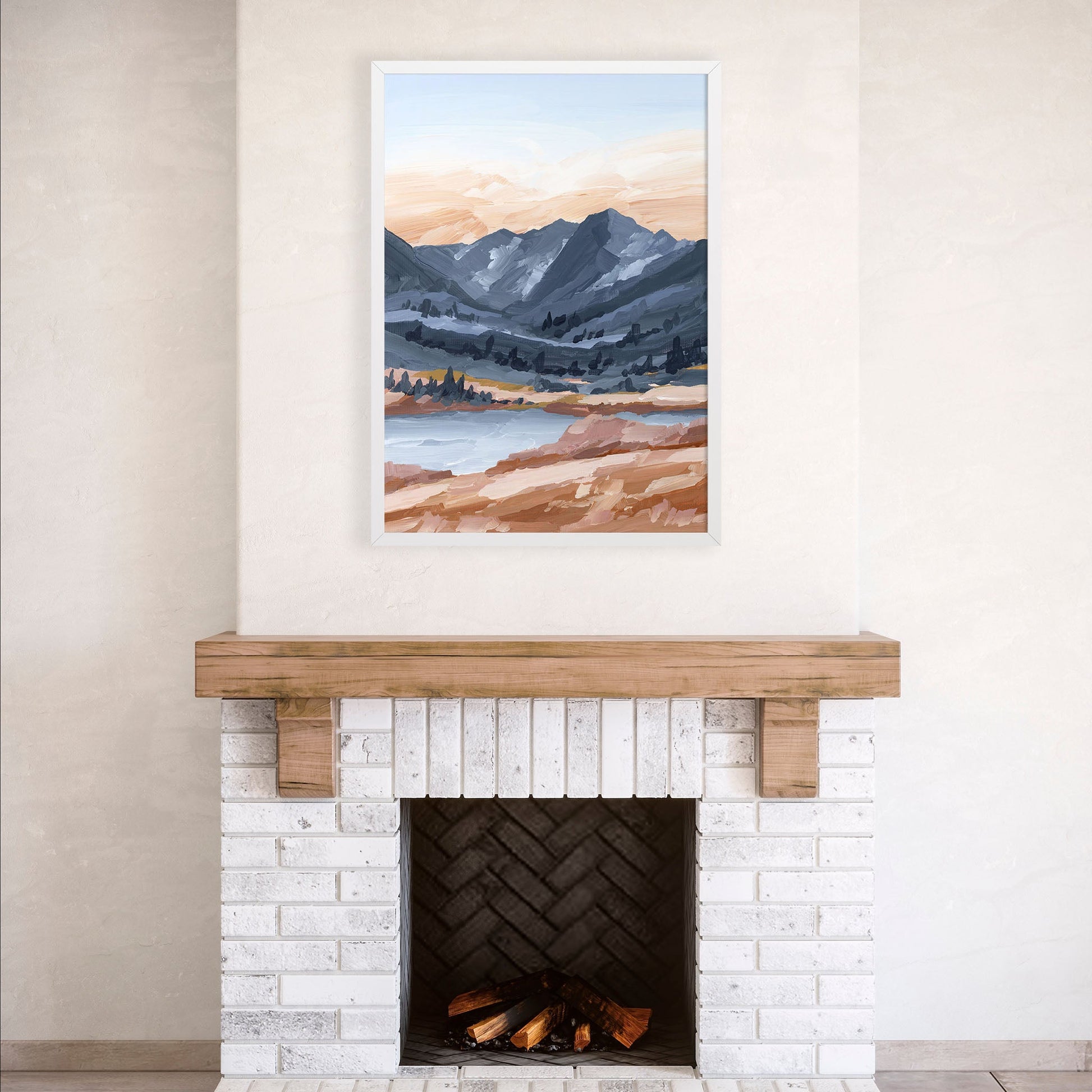’Last Light’ Art Print Maroon Bells Aspen Wall Artwork Colorado Fourteener