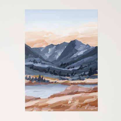 ’Last Light’ Art Print - Rolled Canvas / 8x10 in / No Frame - Maroon Bells Aspen Wall - Artwork - Colorado - Fourteener