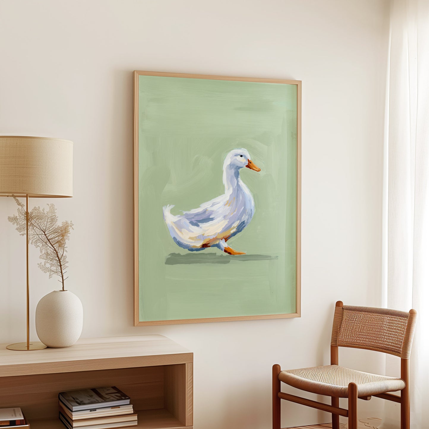 Kunstdruck „Zuhause im Tal“