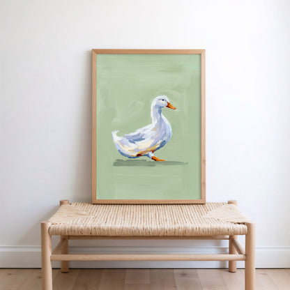 Kunstdruck „Zuhause im Tal“