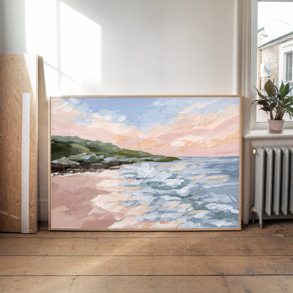 Kunstdruck „Zuhause im Tal“