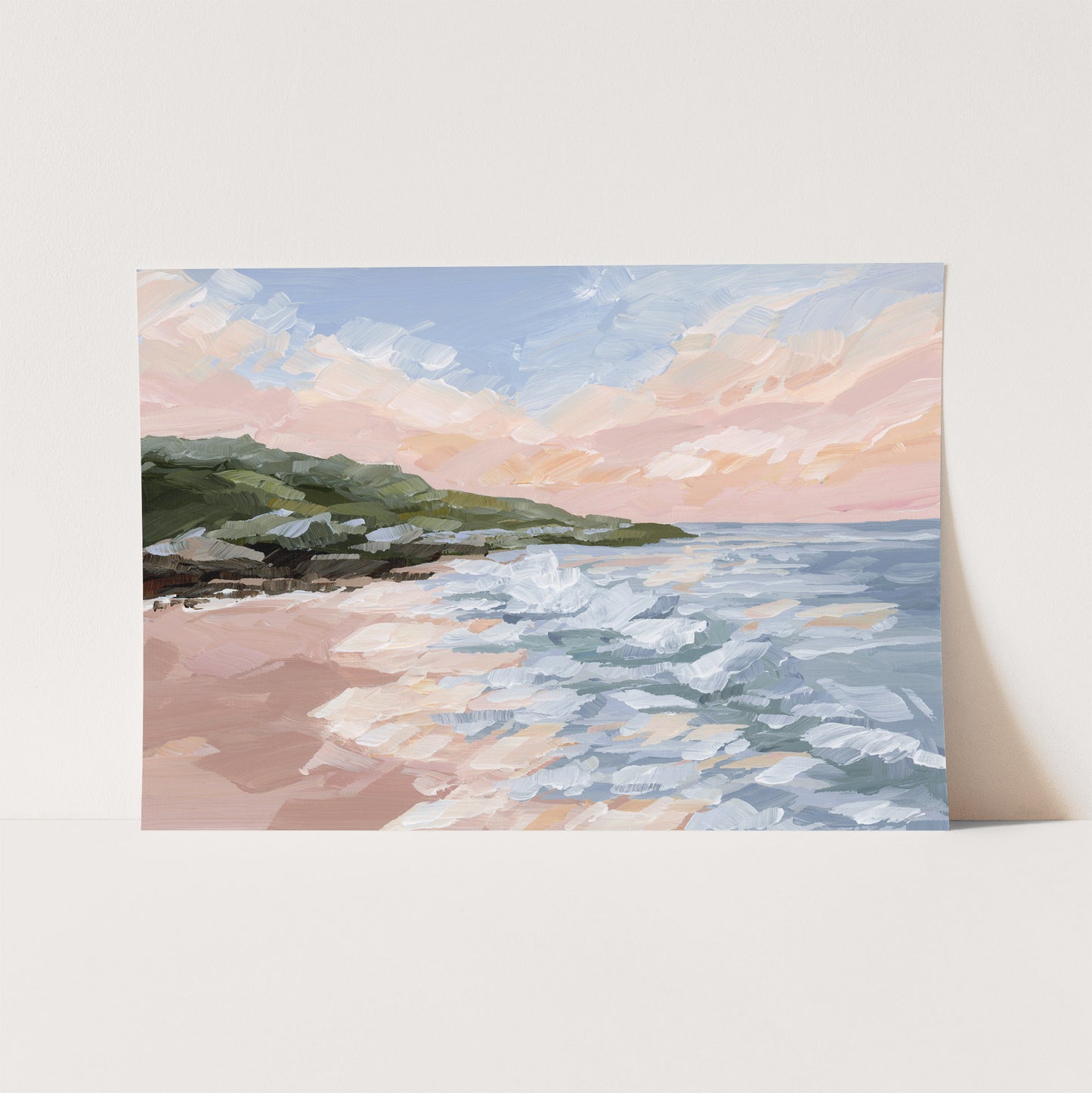 Kunstdruck „Zuhause im Tal“