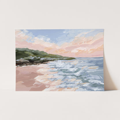 Kunstdruck „Zuhause im Tal“