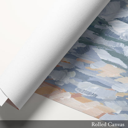Kunstdruck „Zuhause im Tal“