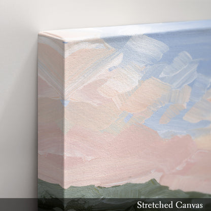 Kunstdruck „Zuhause im Tal“