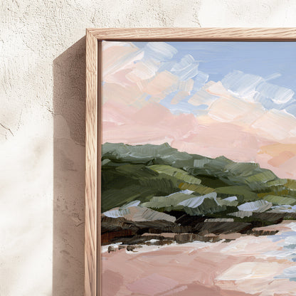 Kunstdruck „Zuhause im Tal“