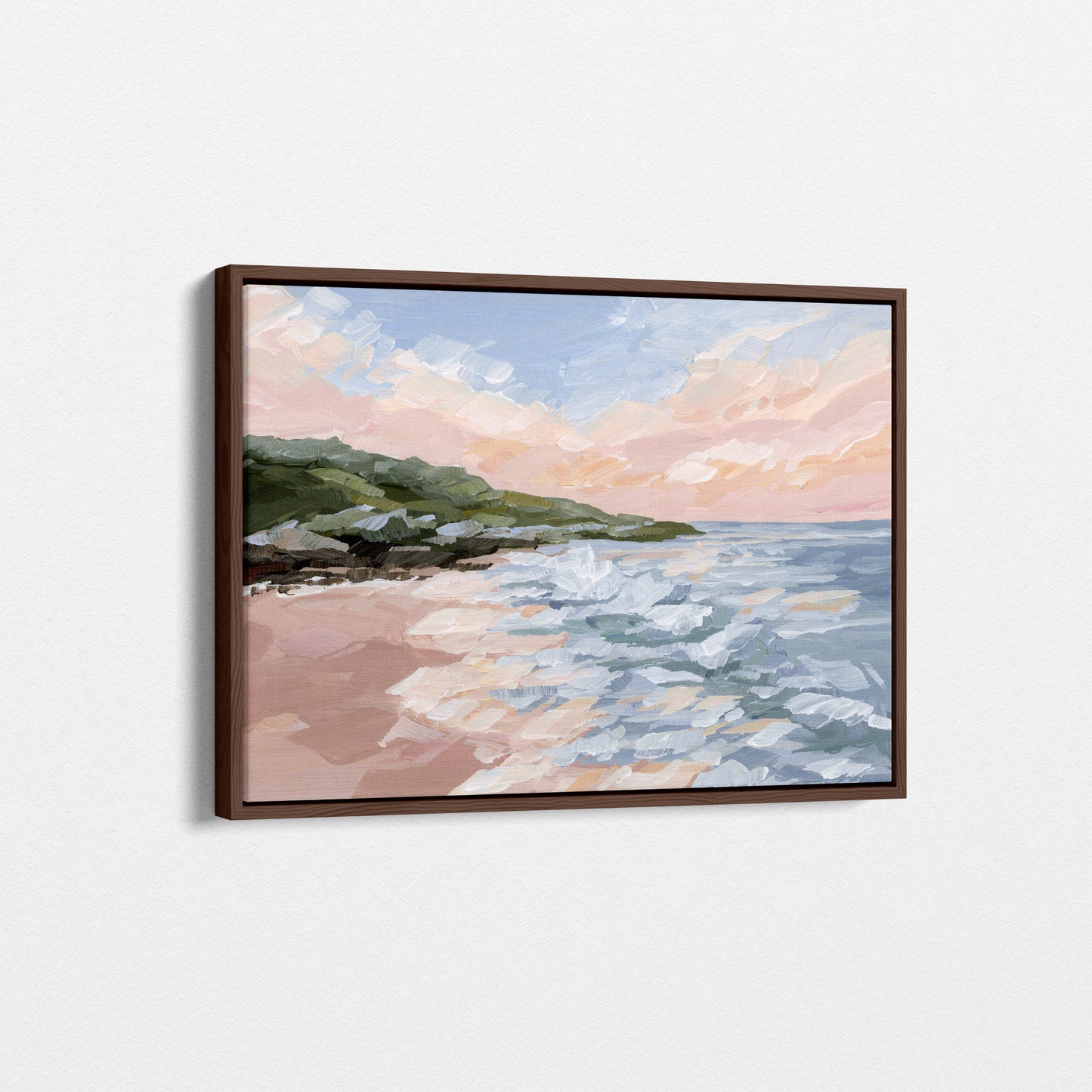 Kunstdruck „Zuhause im Tal“