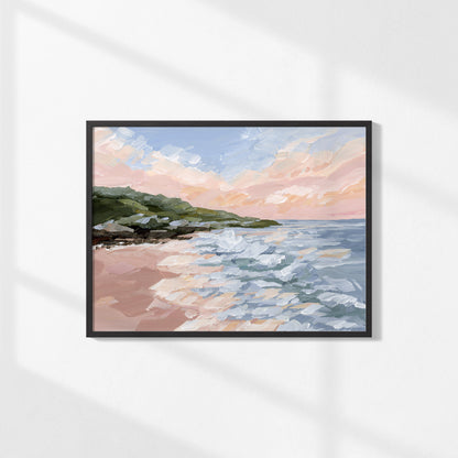 Kunstdruck „Zuhause im Tal“