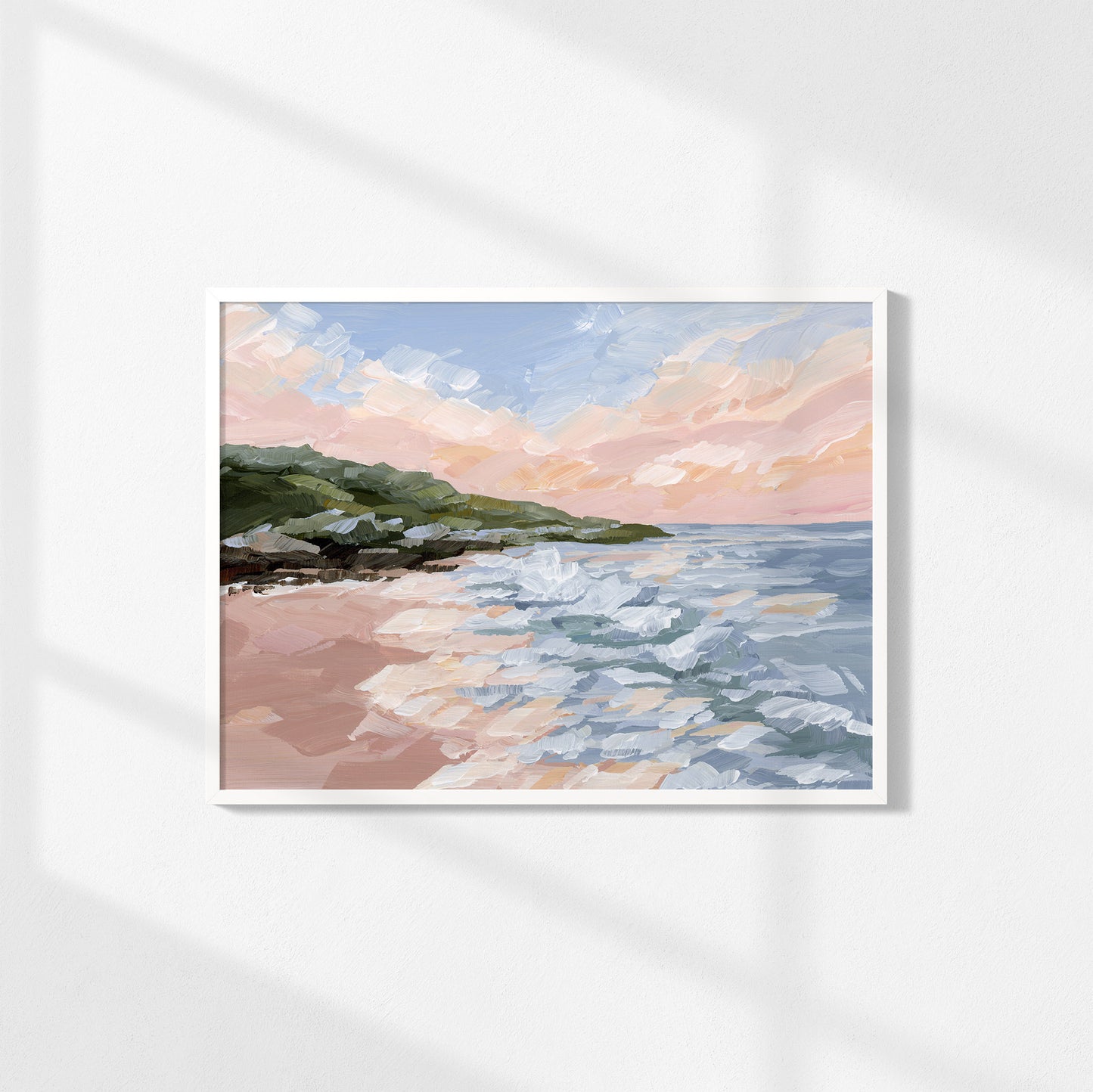 Kunstdruck „Zuhause im Tal“
