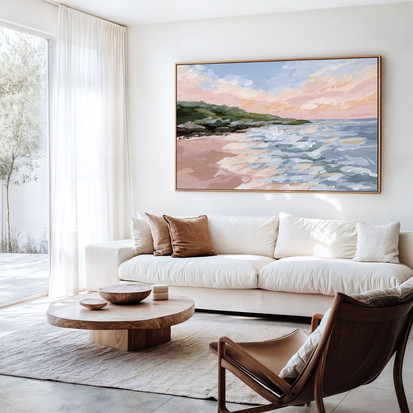 Kunstdruck „Zuhause im Tal“