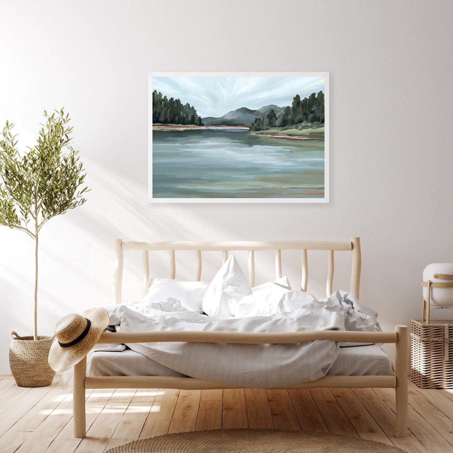 ’Looking for Treasures’ Art Print - Mountain Lake Wall - Colorado - Landscape