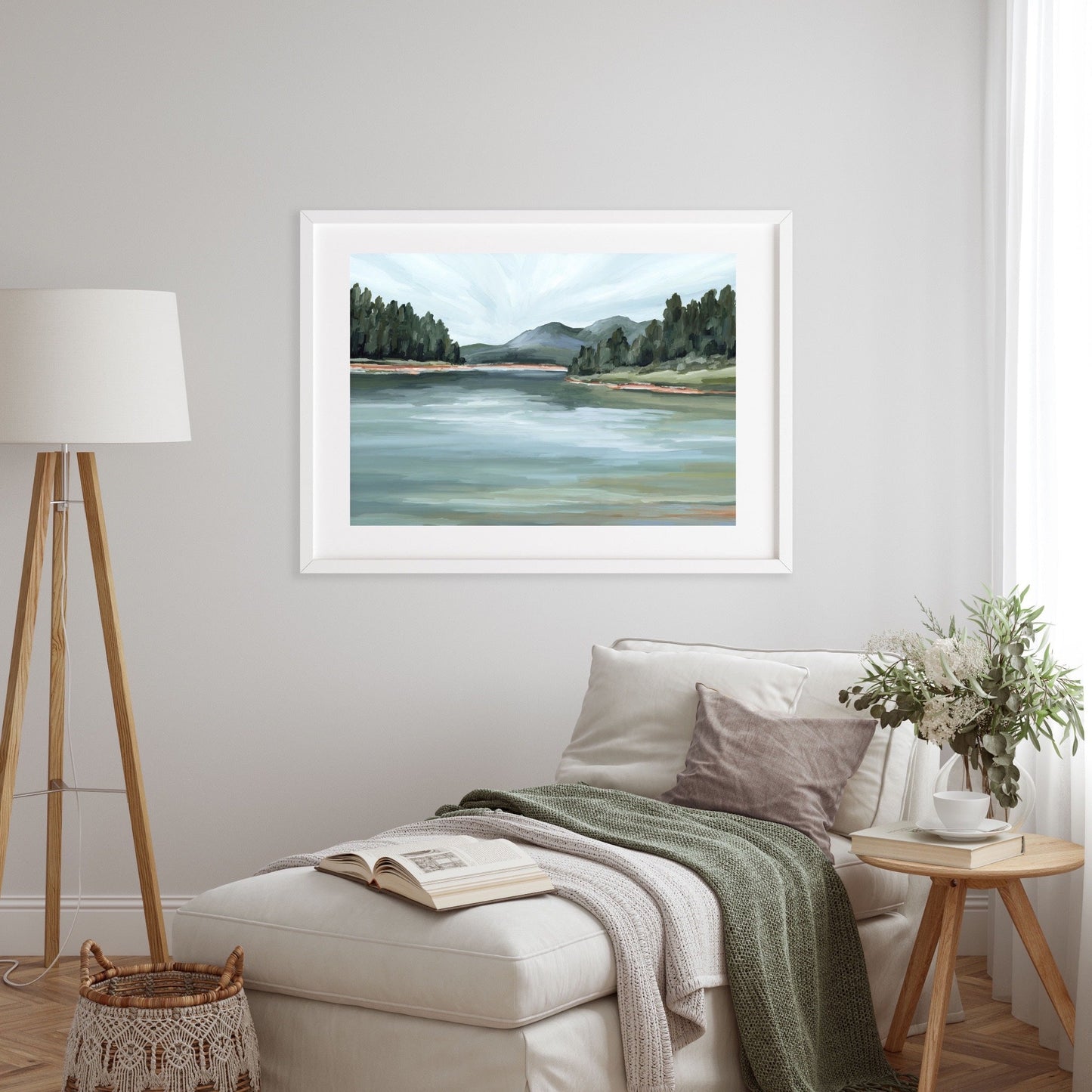 ’Looking for Treasures’ Art Print - Mountain Lake Wall - Colorado - Landscape