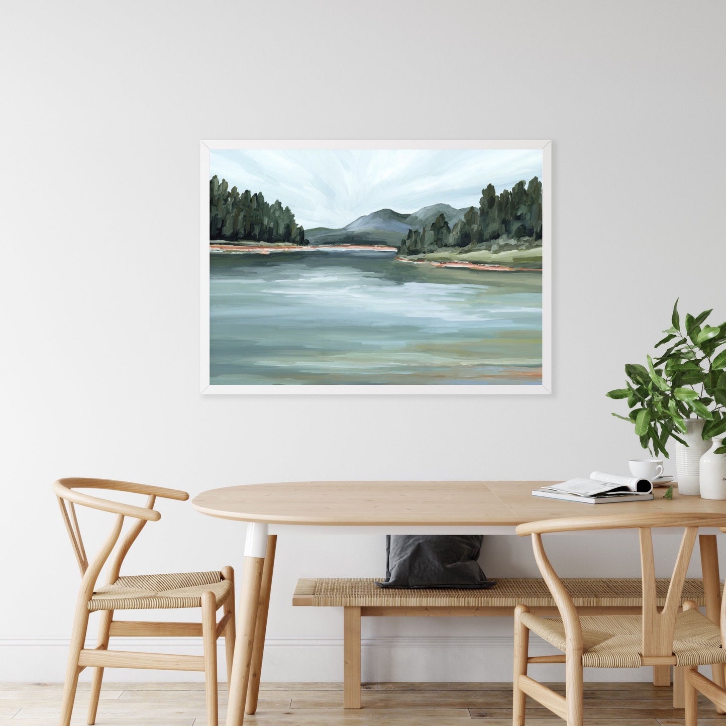 ’Looking for Treasures’ Art Print - Mountain Lake Wall - Colorado - Landscape