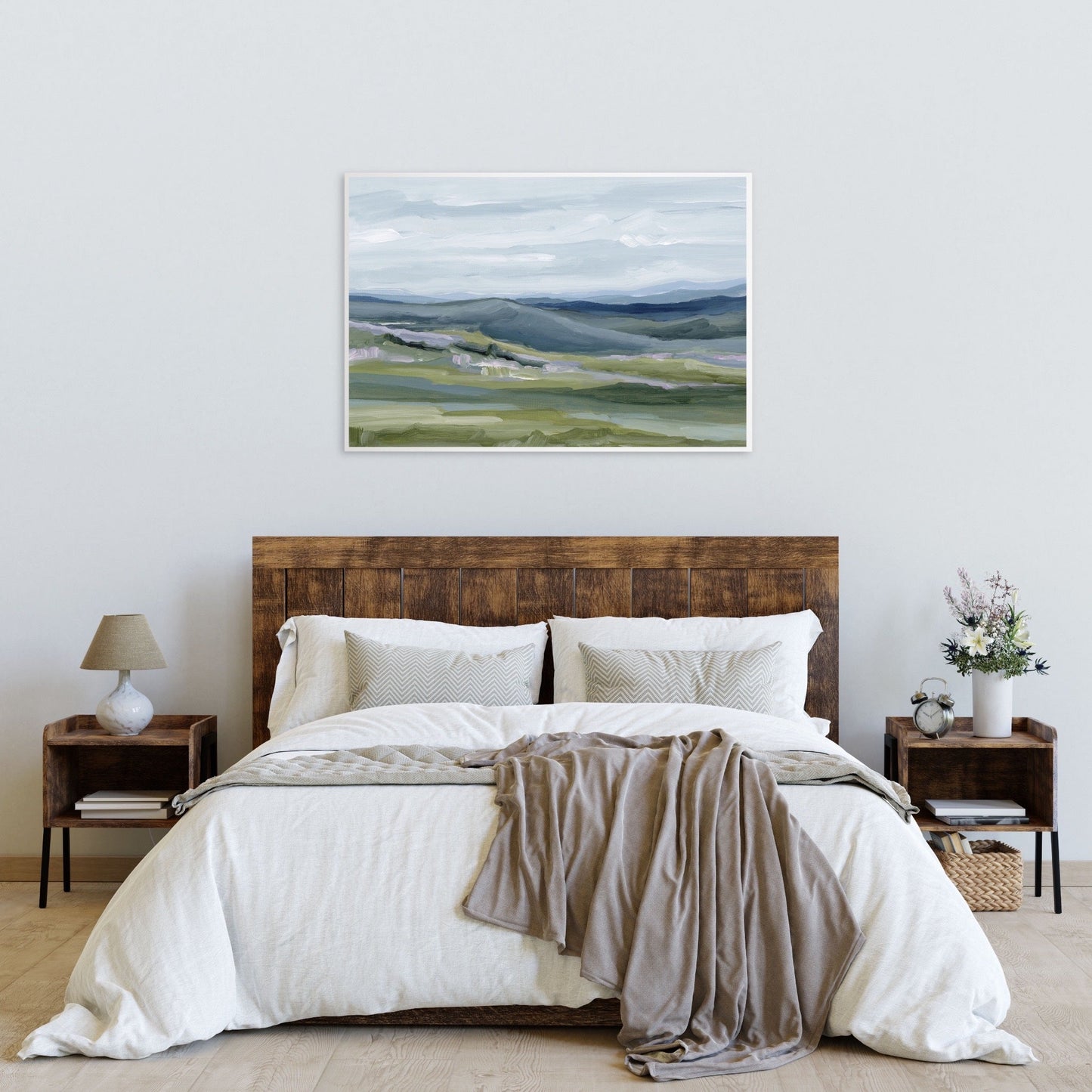 ’Maggie Valley I’ Art Print - Great Smoky Mountain Wall - Artwork - blue ridge - Blue Ridge Mountains - blueridge