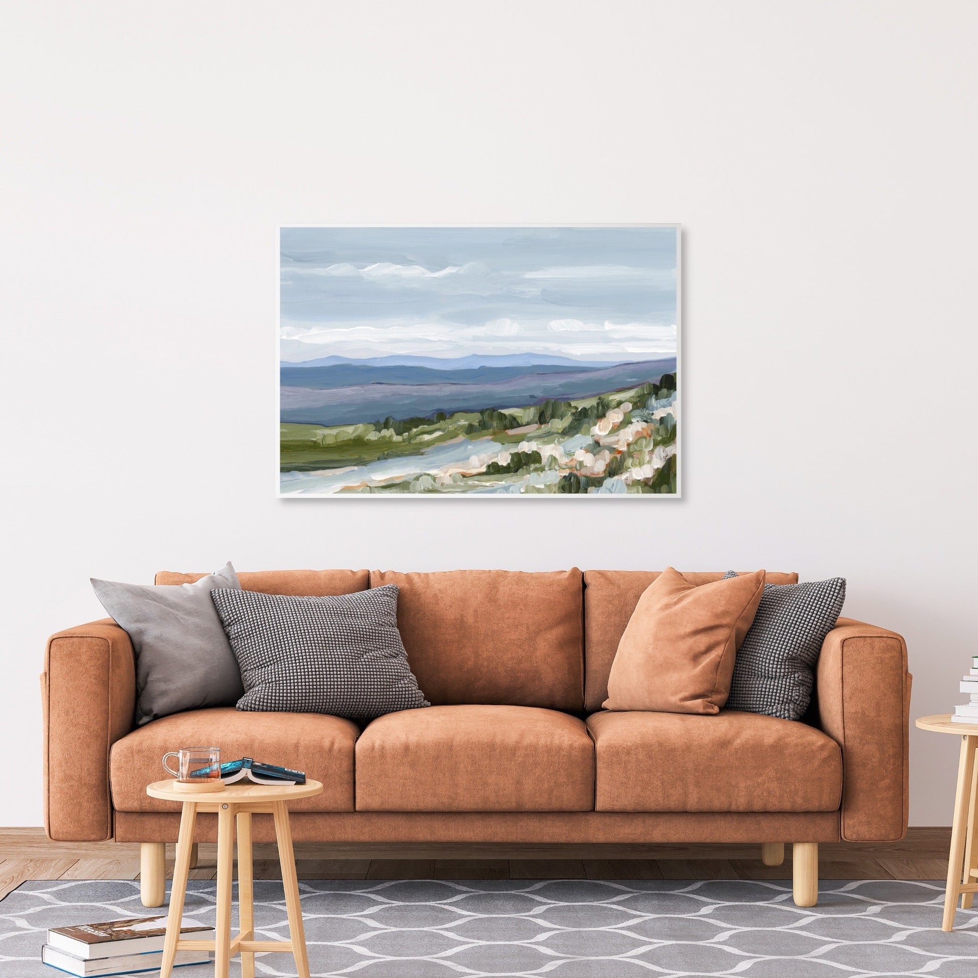 ’Maggie Valley II’ Art Print - Artwork - blue ridge - Blue Ridge Mountains - blueridge