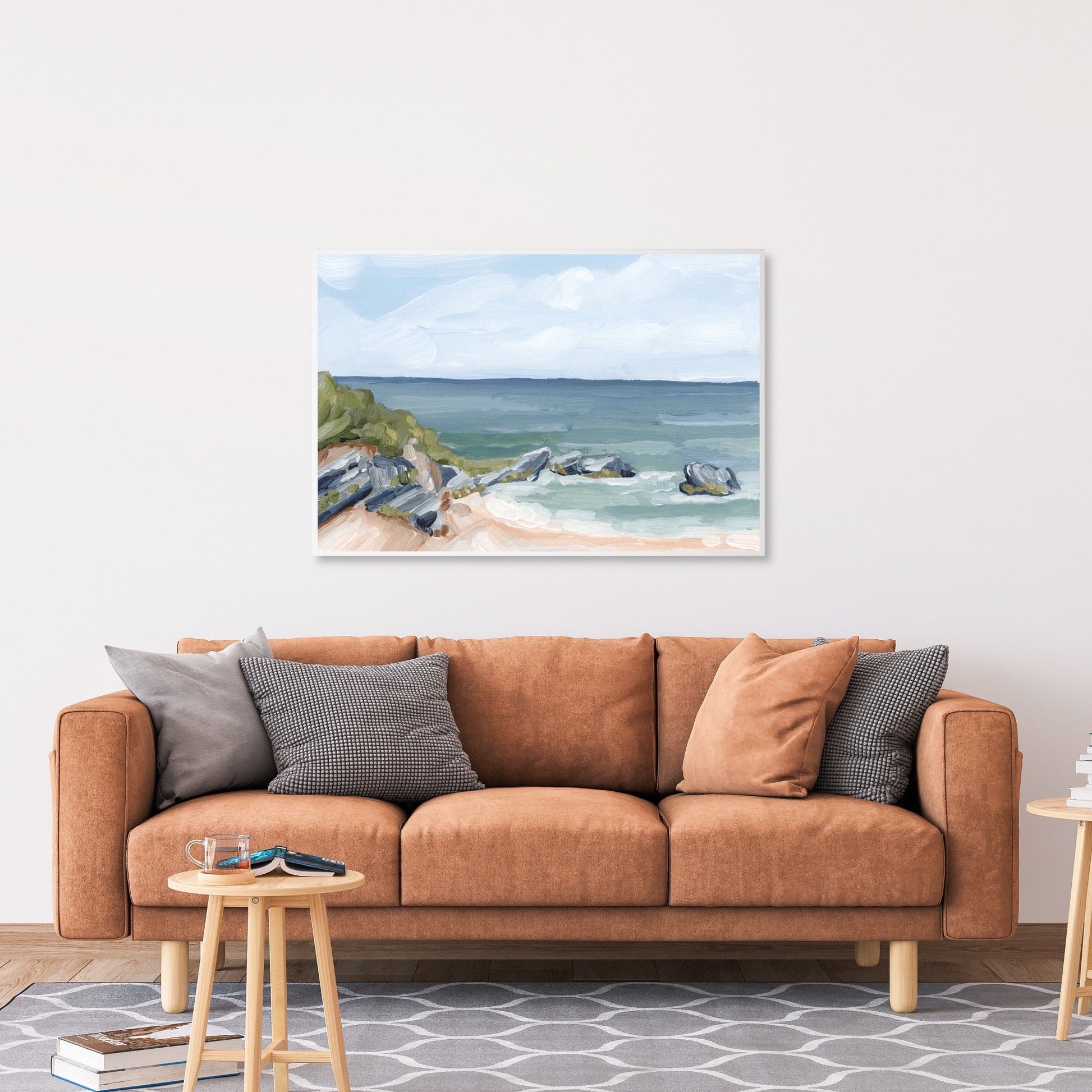 ’Married to the Sea’ Art Print - Bermuda Coastal Beach - Atlantic Ocean - coast