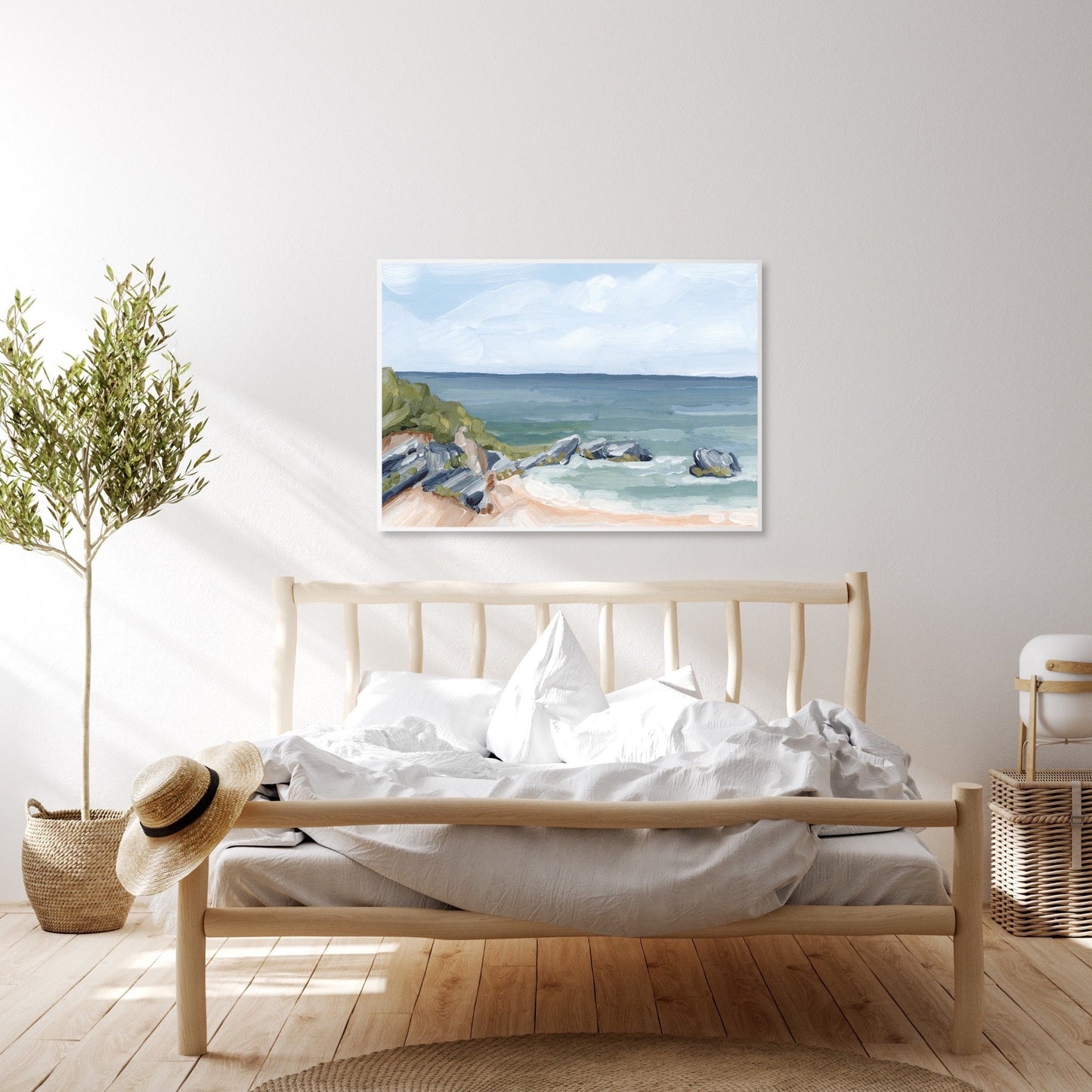 ’Married to the Sea’ Art Print - Bermuda Coastal Beach - Atlantic Ocean - coast