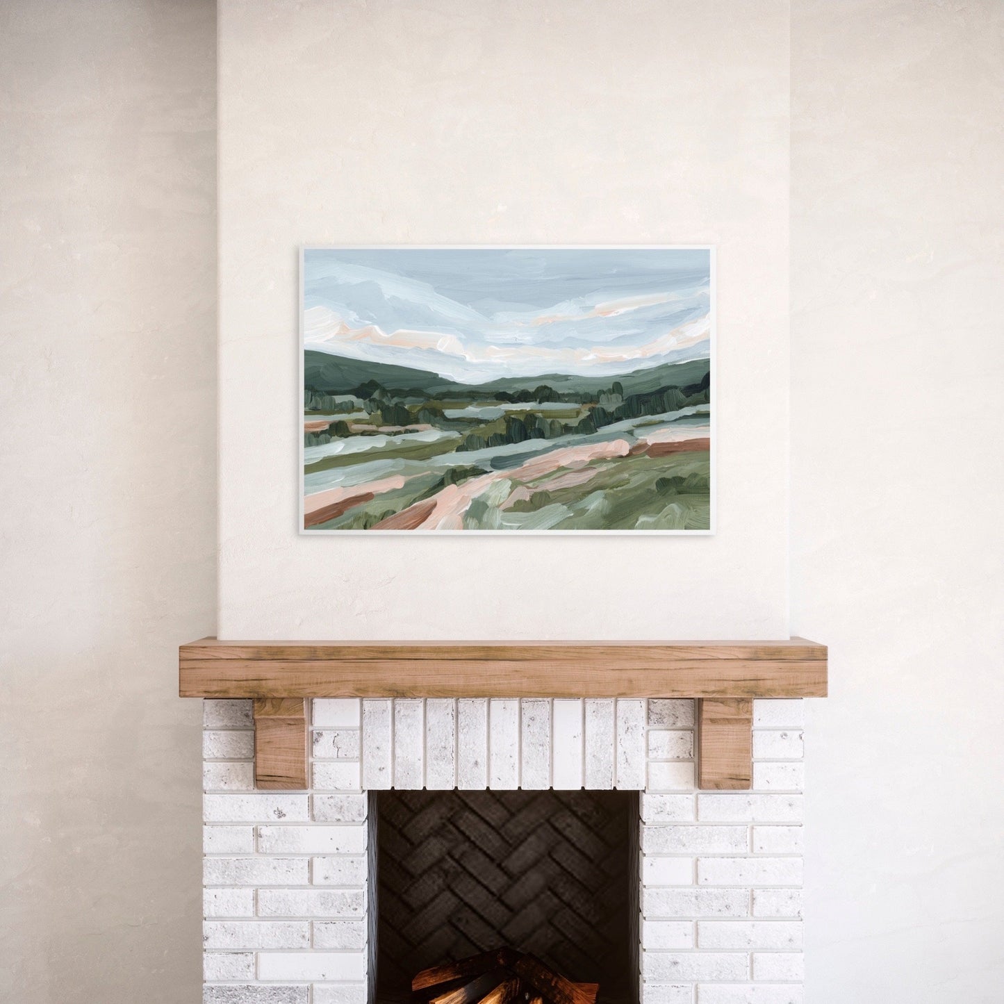 ’Mining Town’ Art Print - Silverton Colorado Wall - abstract - Artwork - Landscape