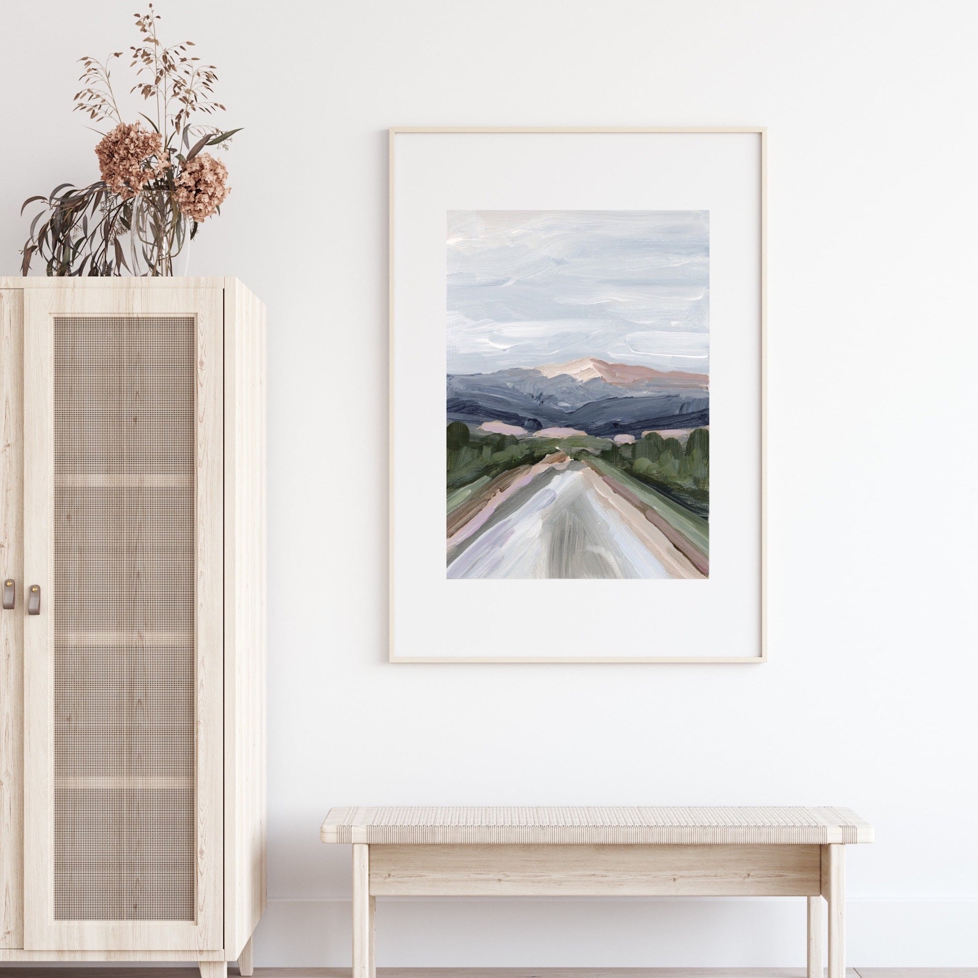 ’Mist on the Mountain’ Art Print - Pikes Peak - Artwork - Colorado - Springs - Landscape