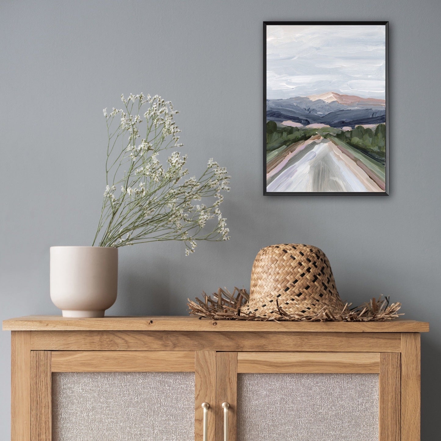 ’Mist on the Mountain’ Art Print - Pikes Peak - Artwork - Colorado - Springs - Landscape