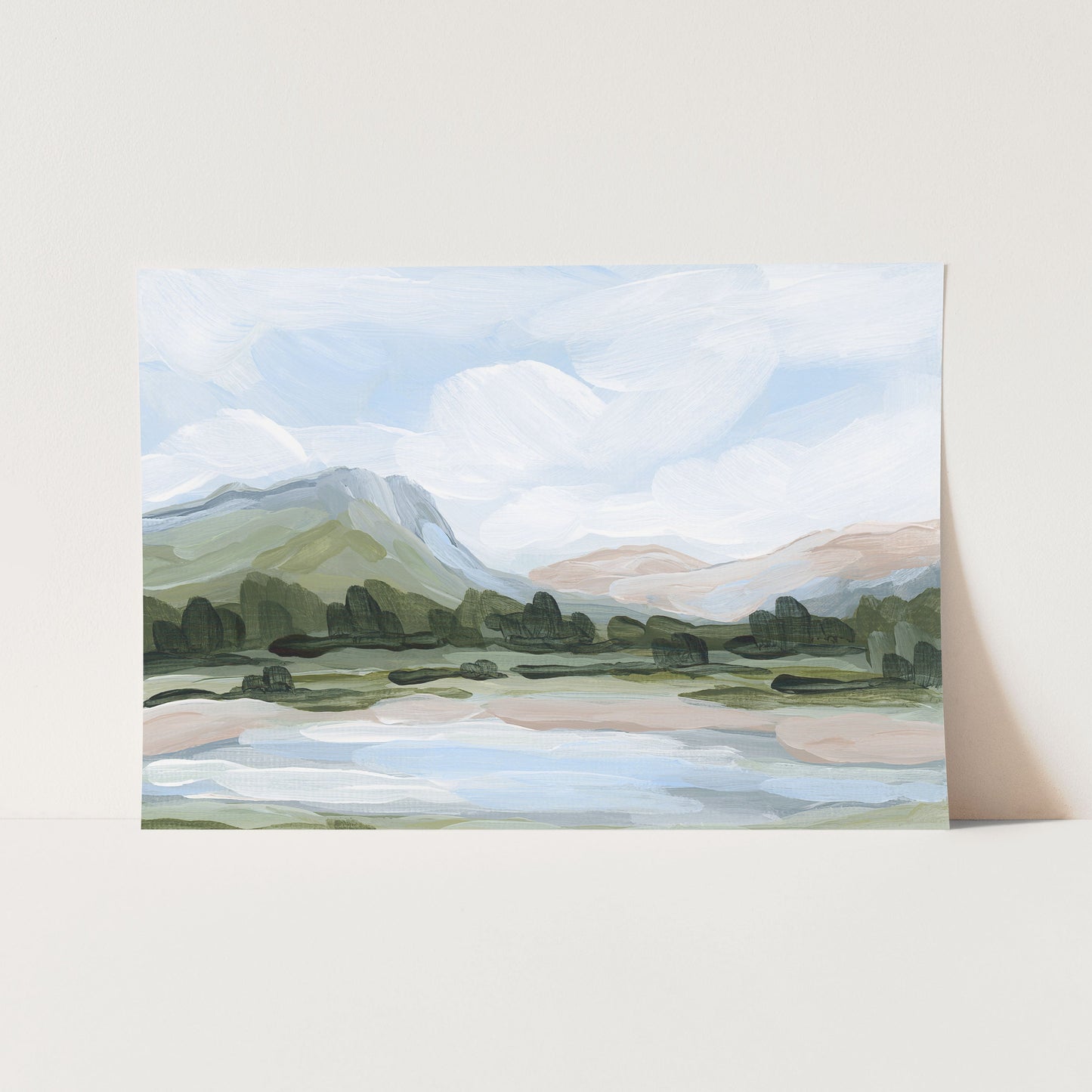 ’Molas Lake’ Art Print - Paper / 5x7 in / No Frame - Silverton Colorado Wall - Artwork - Lake - Landscape