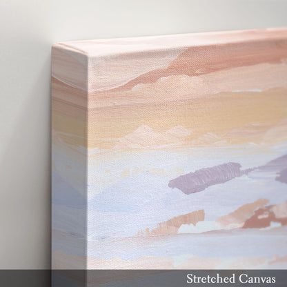 ’Montana Memories’ Art Print - Montana Landscape Wall - abstract - Artwork