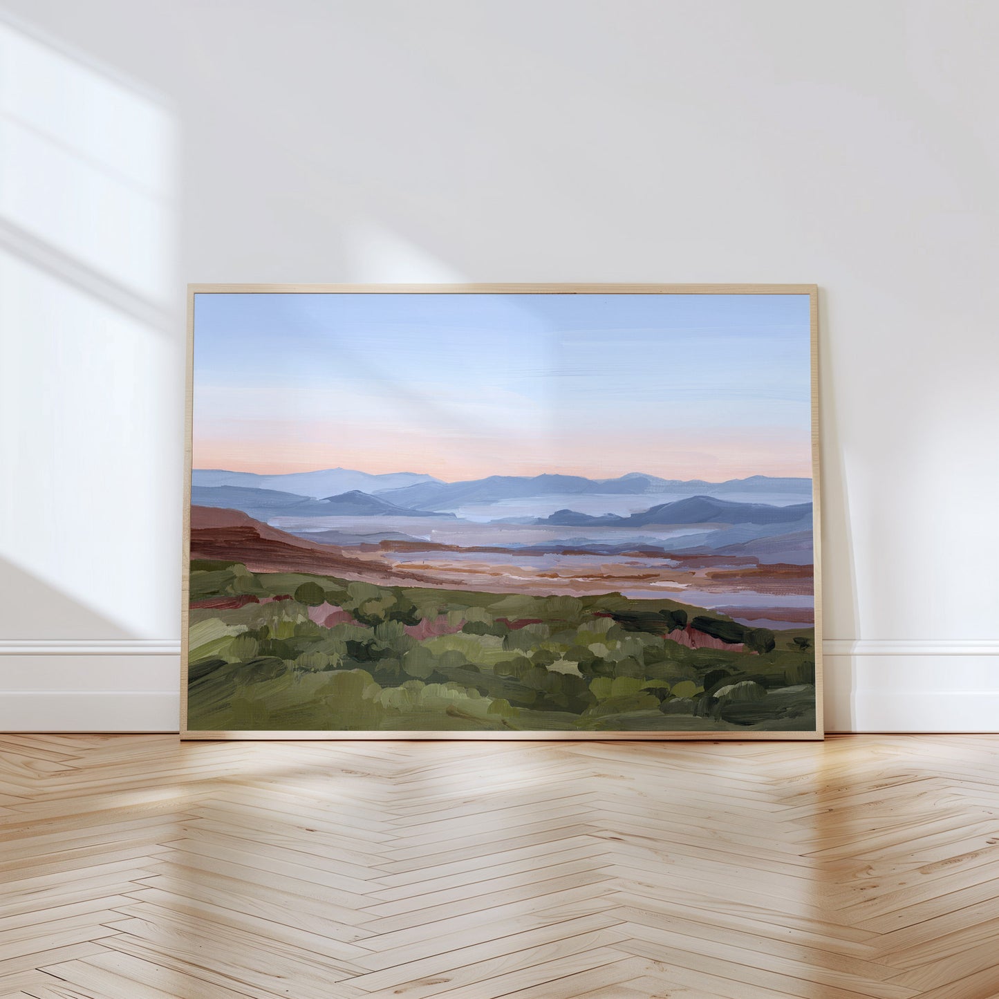Estampe « Brume matinale II »