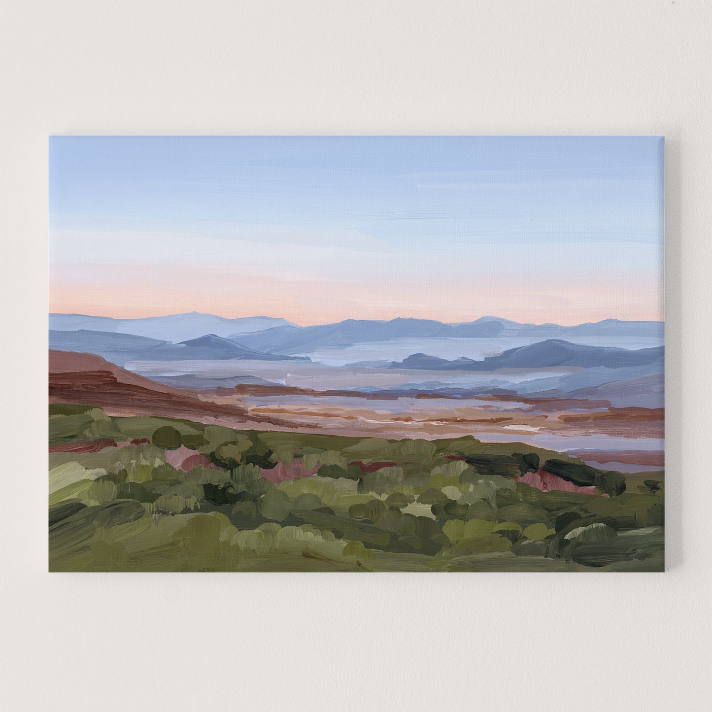 Estampe « Brume matinale II »