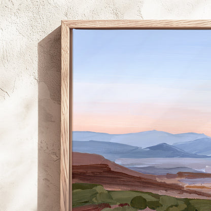 Estampe « Brume matinale II »