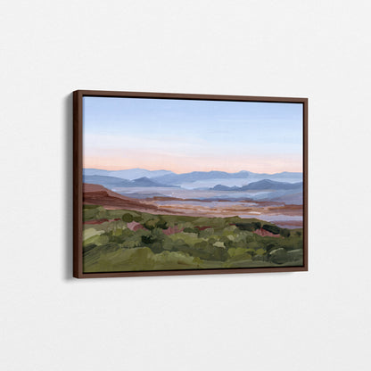 Estampe « Brume matinale II »