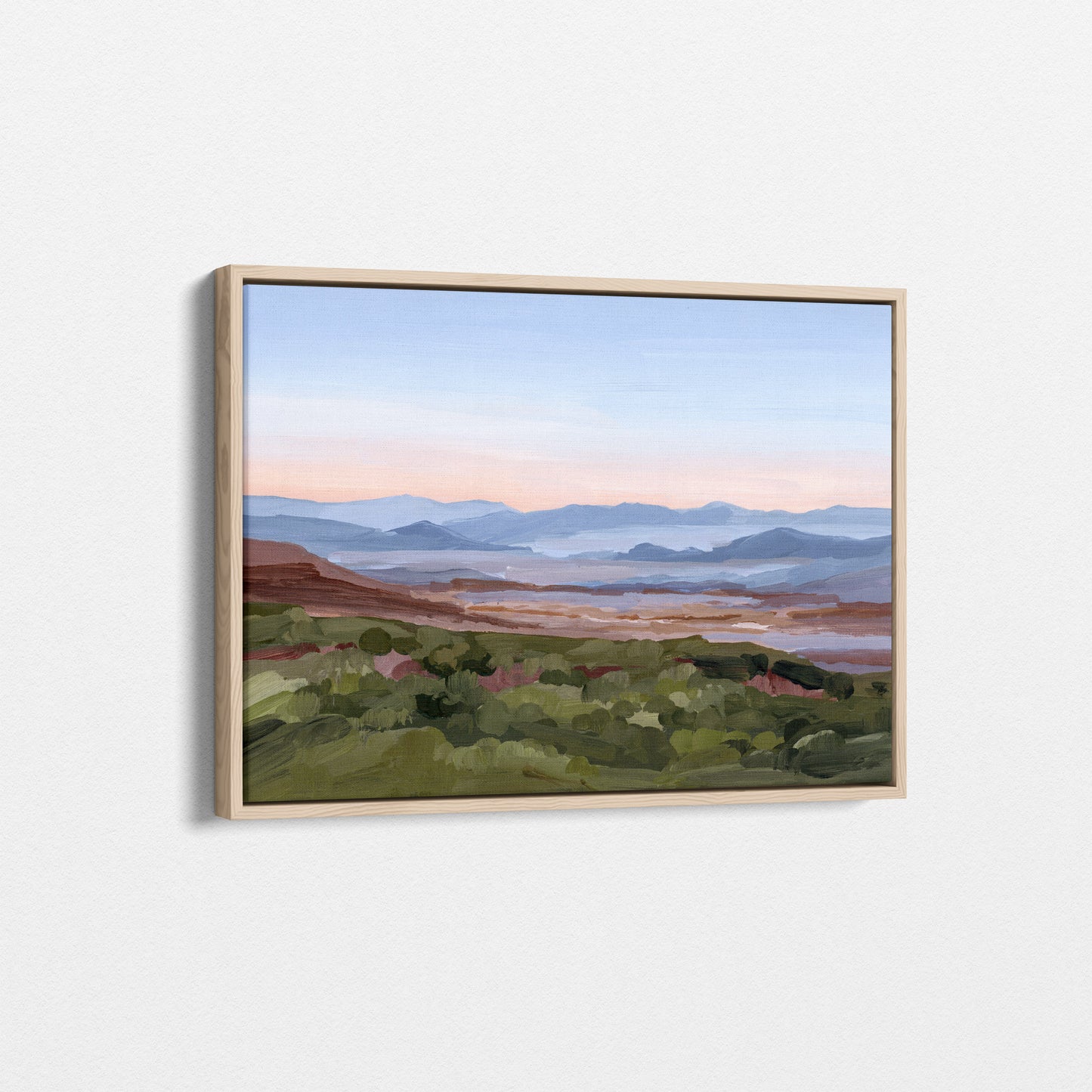 Estampe « Brume matinale II »