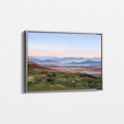 Estampe « Brume matinale II »