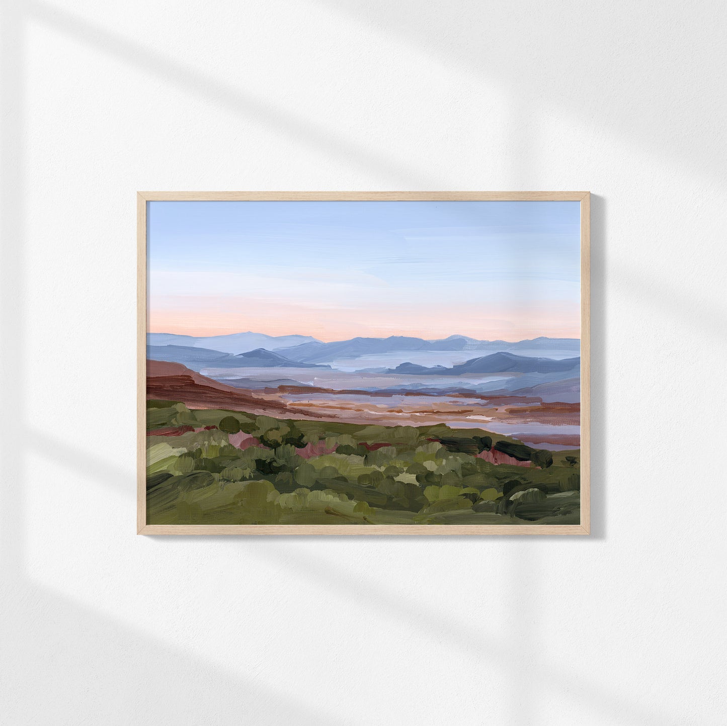 Estampe « Brume matinale II »
