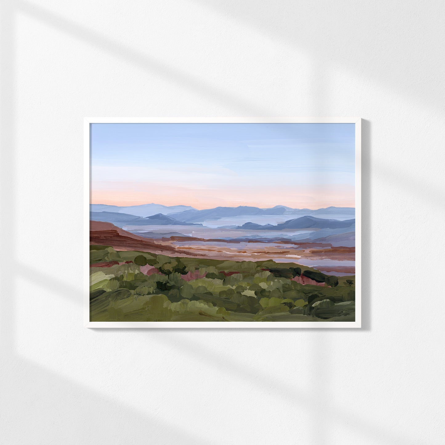 Estampe « Brume matinale II »