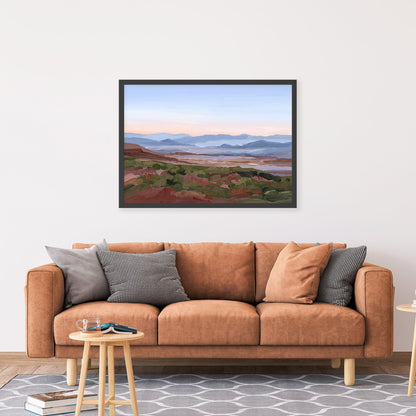 ’Morning Haze I’ Art Print - Blue Ridge Mountain Wall - Haze’ - Appalachian Trail - blue ridge - Mountains - blueridge