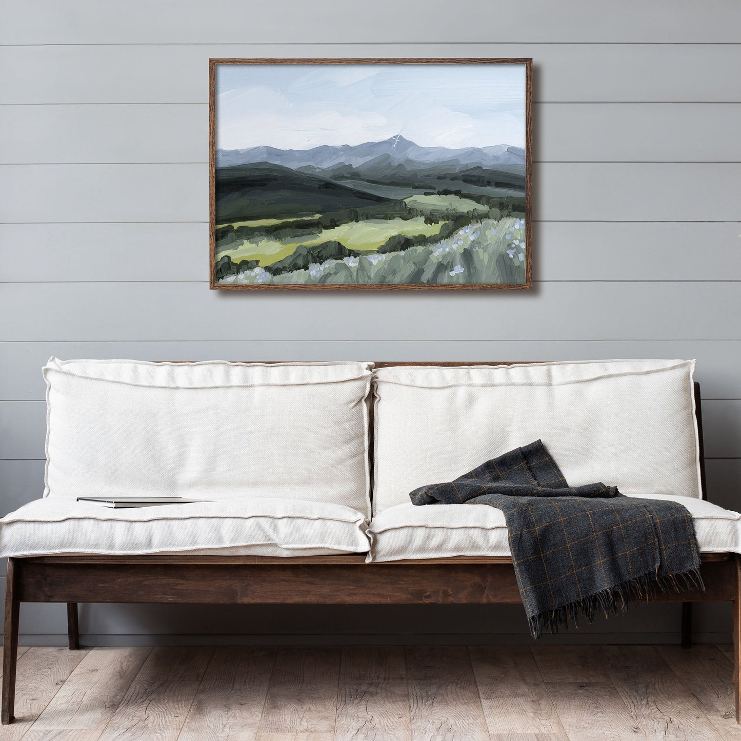 ’Mount of the Holy Cross’ Art Print - Colorado Landscape Painting - Cross - Mount